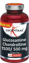 Bol.com Lucovitaal Glucosamine Chondroitine 1500/500 milligram Voedingssupplement - 360 tabletten aanbieding