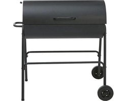 aanraken zien In zoomen Houtskool barbecue BBQ met design van olievat | bol.com