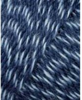 Lang Yarns Jawoll Superwash 58 Jeansblauw/wit