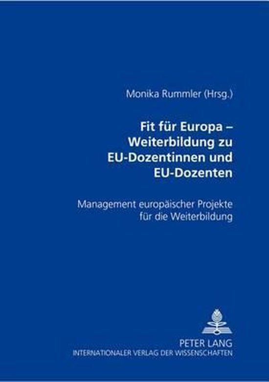Fit Fuer Europa - Weiterbildung Zu Eu-Dozentinnen Und Eu-Doz ... - cover