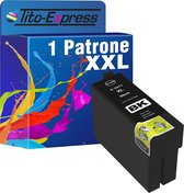 PlatinumSerie 1x cartridge alternatief voor Epson 34XL T3471 Black