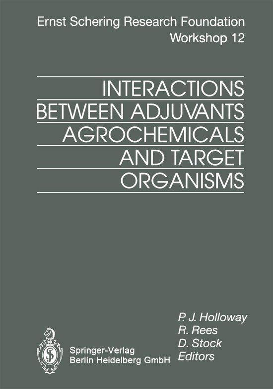 Medicine (R0) - Interactions Between Adjuvants, Agrochemical ... - cover