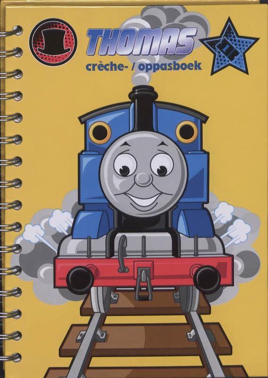 Cover van het boek 'Thomas de Stoomlocomotief creche/oppasboek'