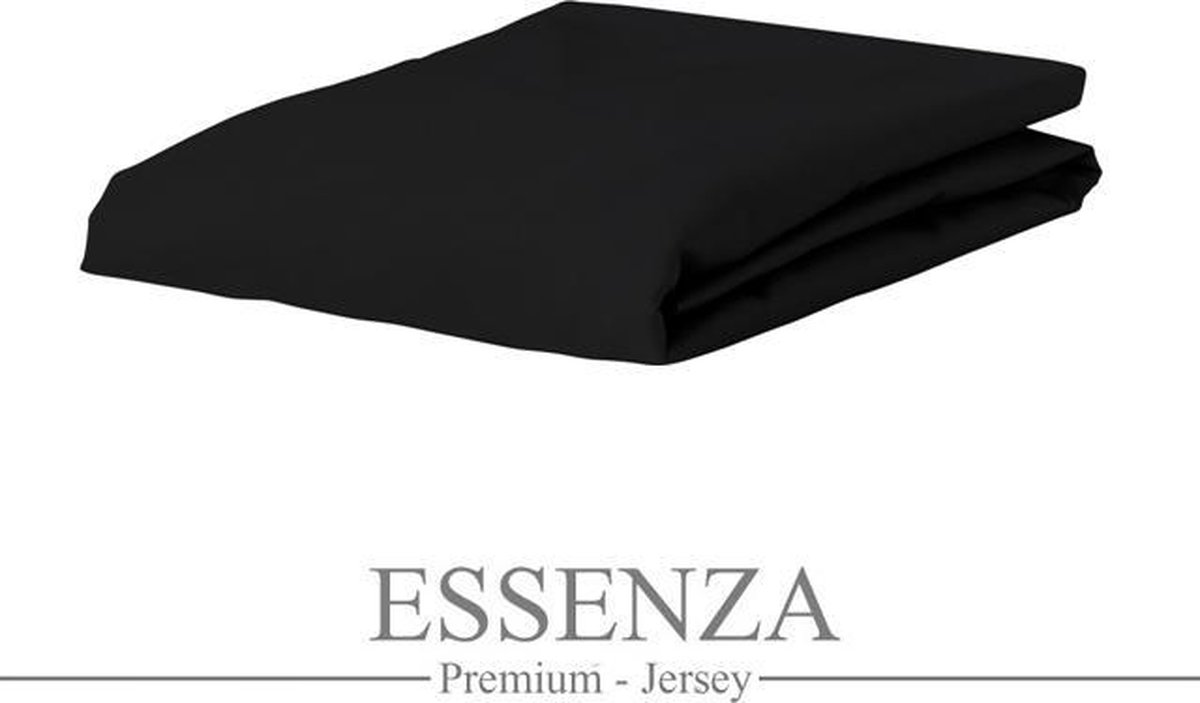 Essenza Hoeslaken Premium jersey 180/200x200/220 Black