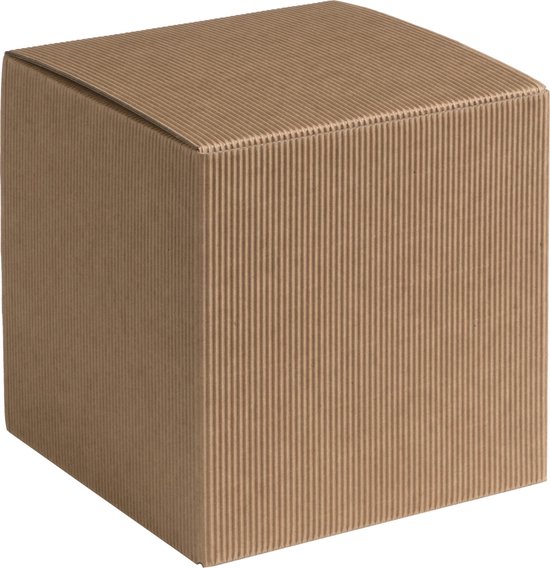 Coffrets cadeaux carton carré-cube 15x15x15cm NATUREL (100 pièces) | bol