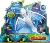 Hoe tem je een draak dragon deluxe - Lightfury The Hidden world