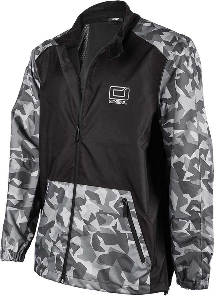 O'Neal Shore II Rain Jacket Black/Grey-S