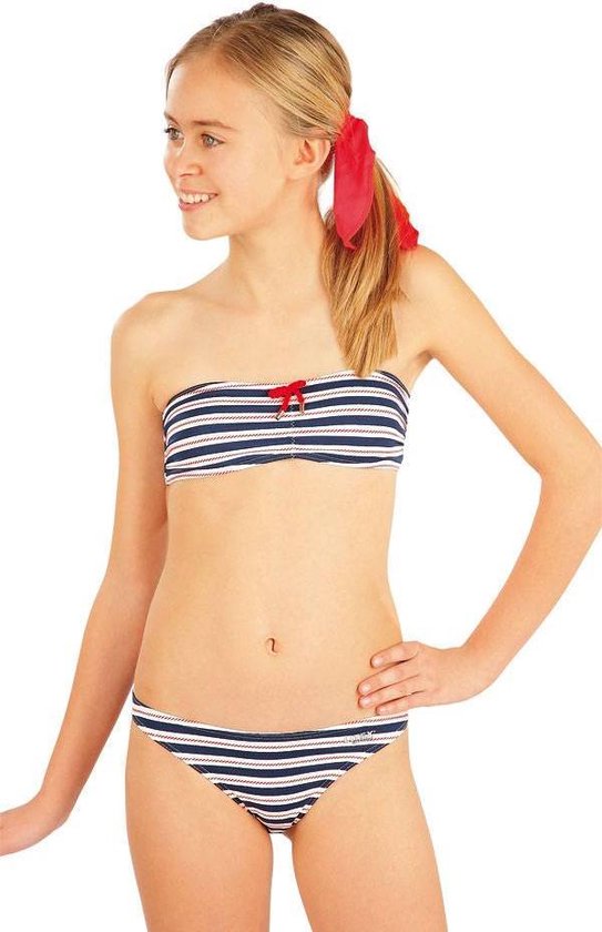 Aja landinwaarts veld Mix & Match Meisjes bikini BANDEAU top. | bol.com