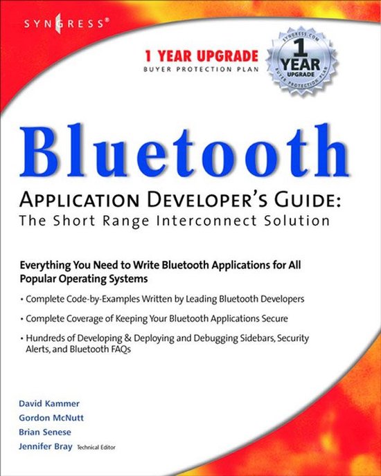 Bluetooth Application Developer's Guide - cover
