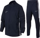 Nike Academy  Trainingspak - Maat 128  - Unisex - donker blauw/wit Maat S-128/140
