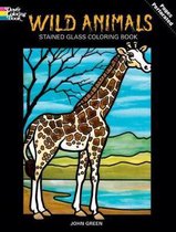 Wild Animals Stained Glass Coloring Book