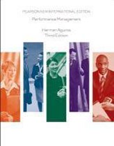 Performance Management