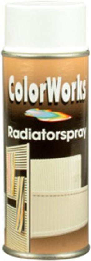 Colorworks Radiatorlak Gebroken Wit-zijdeglans - 400 ml