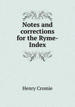 Notes and corrections for the Ryme-Index