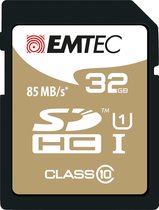 Emtec flashgeheugens 32GB Class10 Gold +
