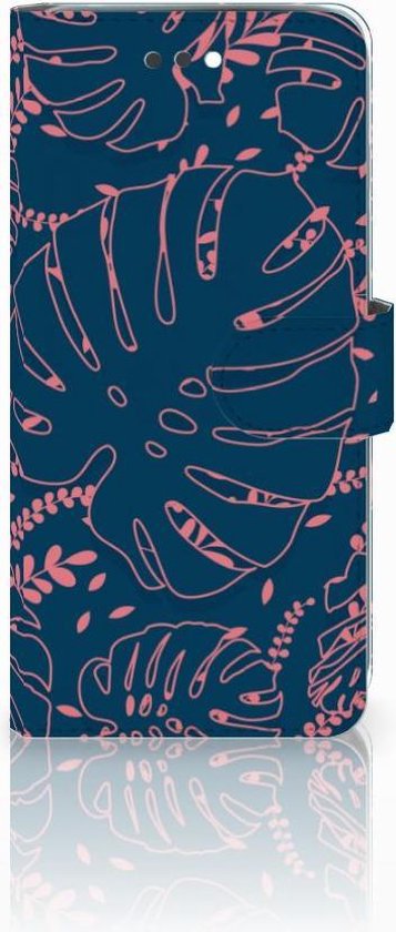 Portefeuille Apple iPhone 7 Plus | 8 Plus Coque Compatible avec Feuilles De Palmier