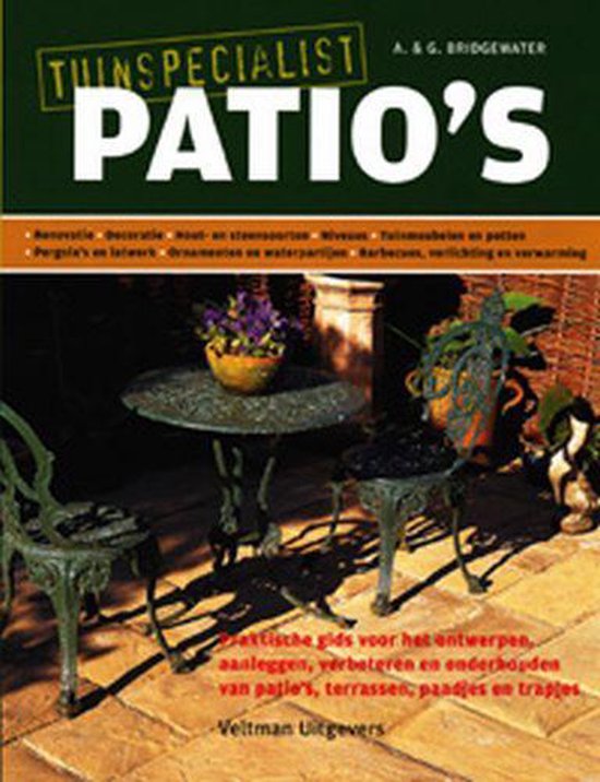 Cover van het boek 'Tuinspecialist / Patio's'