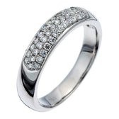 Orphelia RD-3356/52 - Ring - 18 Karaat Witgoud / Diamant 0.35 ct