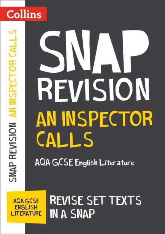 An Inspector Calls: AQA GCSE 9-1 English Literature Text Gui ... - cover