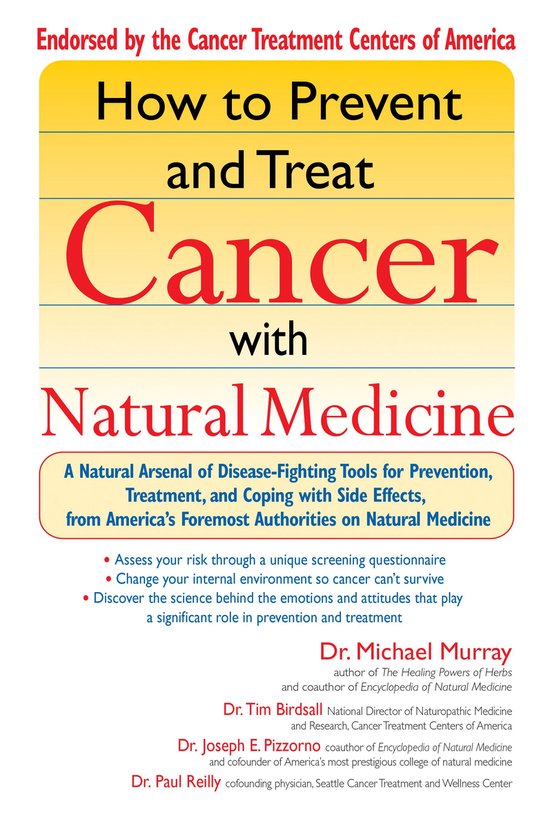 How to Prevent and Treat Cancer with Natural Medicine - cover