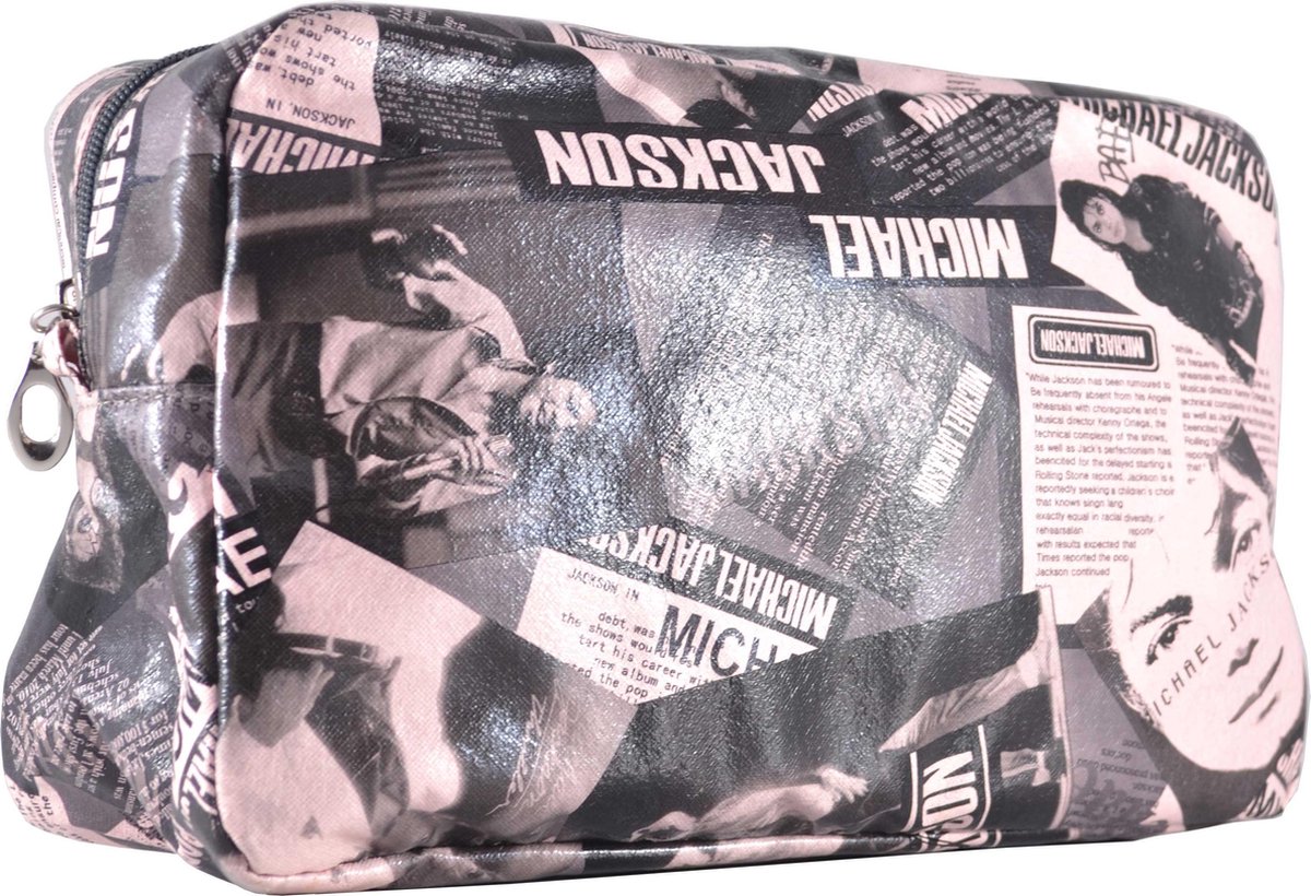 Gérard Brinard toiletbox michael jackson print roze
