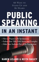 In an Instant - Public Speaking in an Instant