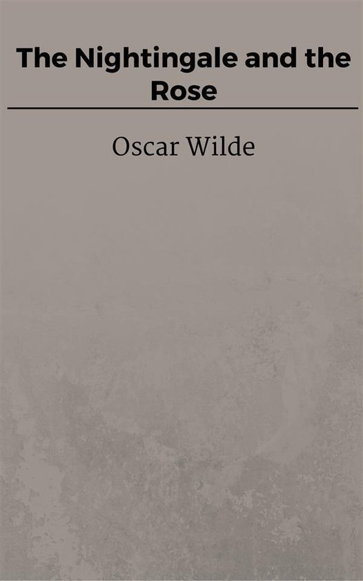 The Nightingale and the Rose - cover