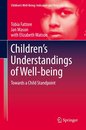 Omslag Children's Understandings of Well-being