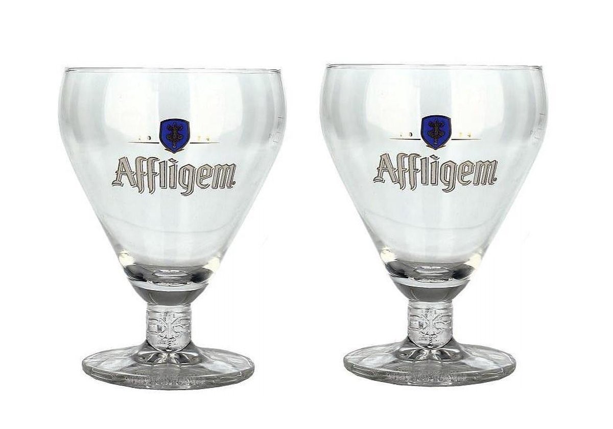Voorstellen Narabar Samengesteld Affligem Bierglazen - Speciaalbier - Glas - 2 stuks | bol.com
