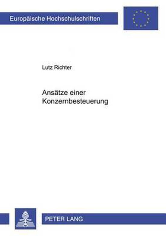 Europaeische Hochschulschriften / European University Studie ... - cover