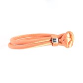 Coral zijden signatuur damesarmband (16 cm)