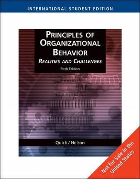 Principles of Organizational Behavior 9780324580976 James Campbell