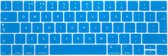 Toetsenbord bescherming - Siliconen cover voor Macbook PRO 13/15 inch (Touch Bar) 2016/2017/2018/2019 A1706 A1708 A1989 - Licht Blauw