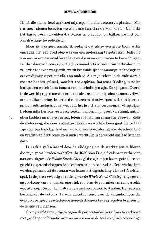 De wil van technologie