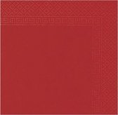 ISAP FRANCE - 50 rode servetten - Decoratie > Sfeerdecoratie
