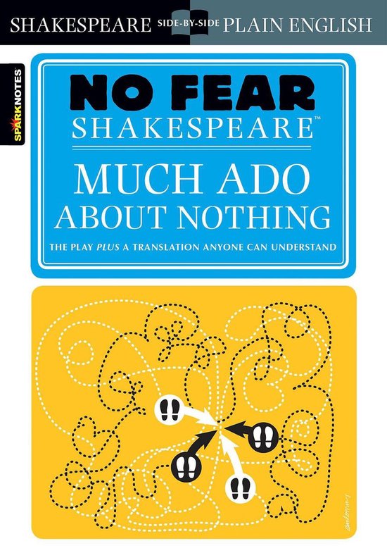 No Fear Shakespeare - Much Ado About Nothing - cover