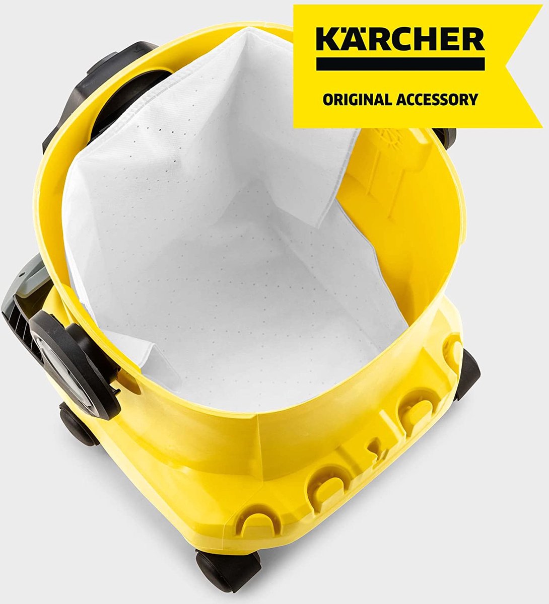 10 Sacs aspirateur Karcher sachet filtre WD4 WD5 WD6, Sacs pour aspirateur  MV4 MV5 MV6, Sac