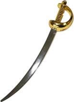 Piraten zwaard goud 57 cm