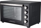 Trend24 Oven - Oven vrijsstaand - Mini oven - Mini oven vrijstaand - Pizza oven - 2000W - 48L - Zwart