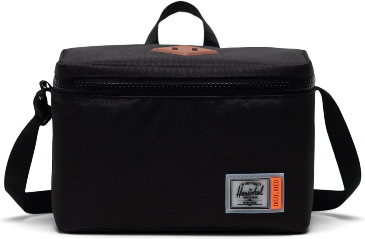 Insulated | Heritage Cooler Insert - Black / Koeltas - 100% gerecycleerd materiaal / lekvrij, met handvat en ruimte om 6 blikjes koel te houden / Beperkte Levenslange Garantie / Zwart