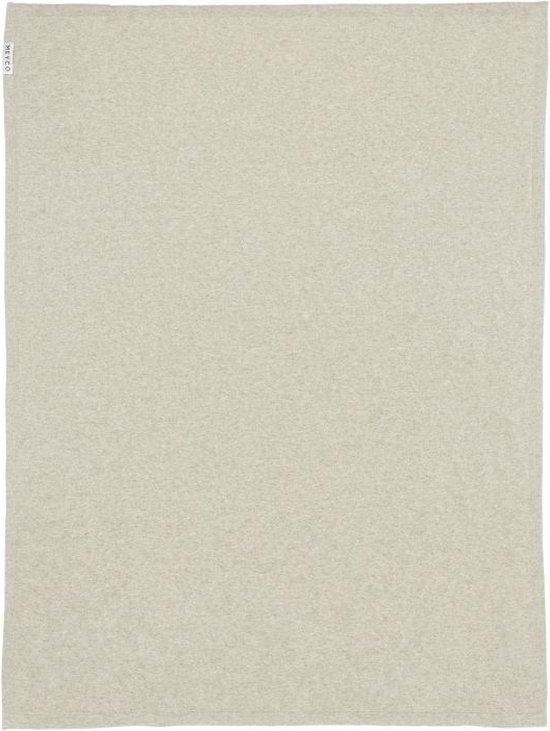Meyco Baby Knit Basic wiegdeken - sand melange - 75x100cm - 1.0 TOG — afbeelding 2