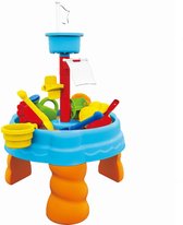 Zand en water tafel - zandtafel - watertafel - buitenspeelgoed - buitenspelen - zandbak in tafel formaat - zomerspeelgoed