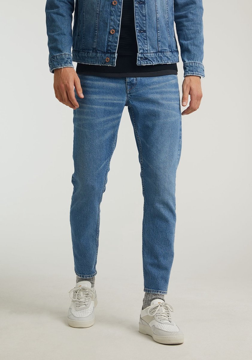 Chasin' Jeans Wijde jeans Ash Zinq Blauw Maat W36L32