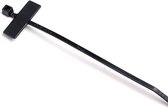 HellermannTyton 111-81860 IT18R-PA66-BK Kabelmarkering met kabelbinder Montagemethode: Kabelbinder Markeringsvlak: 25 x