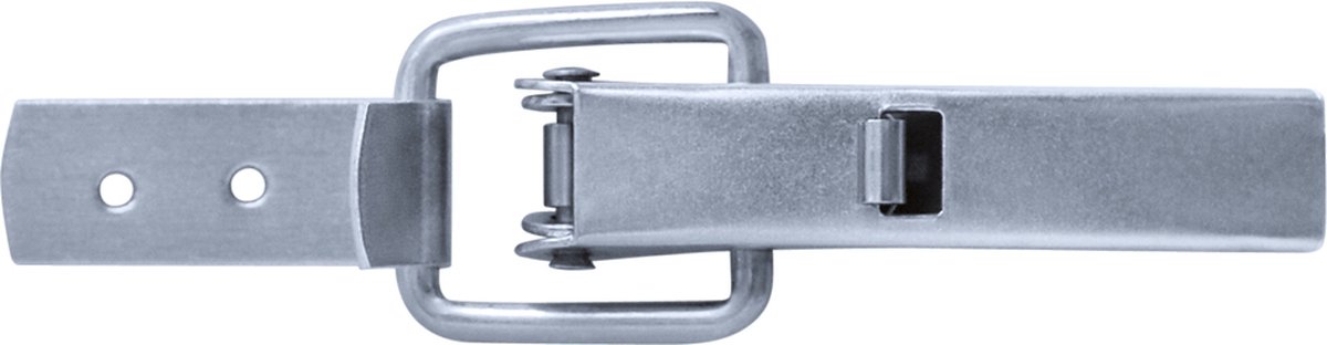 GOEBEL® - 100 x Spansluitingen Alu Aluminium 3/70 F II incl. Tegenhaak – Blindklinknagelgat 3,5 mm - 5577533371- Kistsluiting – Spansluiting - Premium kwaliteit - Inclusief Tegenstuk
