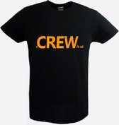 T-shirt homme noir avec imprimé Crew taille L