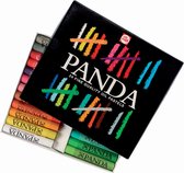 Panda set 24 kleuren krijtjes pastels oliepastels