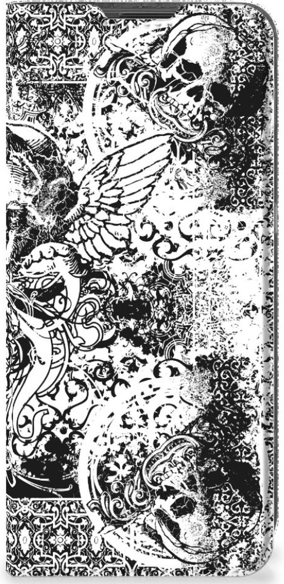 Mobiel BookCase OnePlus 10 Pro Skulls Angel