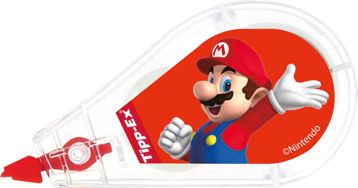 Tipp-Ex Super Mario™ Mini Pocket Mouse, Blister de 2 BIC