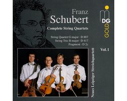 Leipziger Streichquartett - Schubert: Complete String Quartets (String Quartet G Major | D 887 | String Trio B Major | D 417 | Fragment | D 2c) (CD)